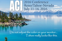 2016 ACI Conference